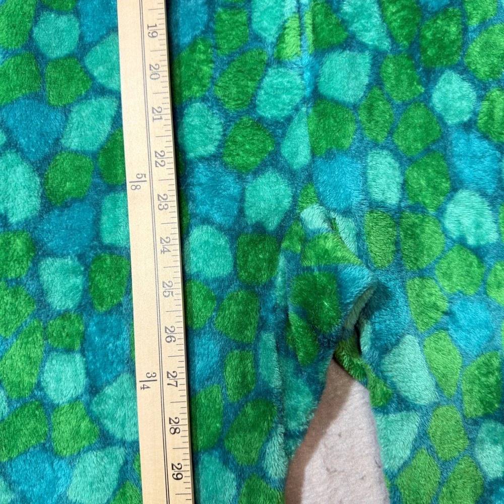 Sainteve‎ Kids Dinosaur Pajamas Kids S 7/8 Green Excellent Hooded Fleece Onesie